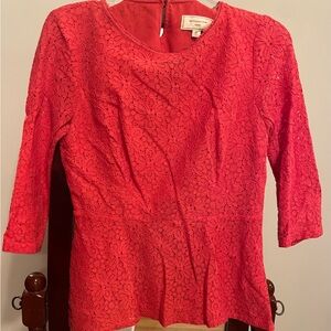 Moulinette Soeurs Fitted Ribbed Blouse